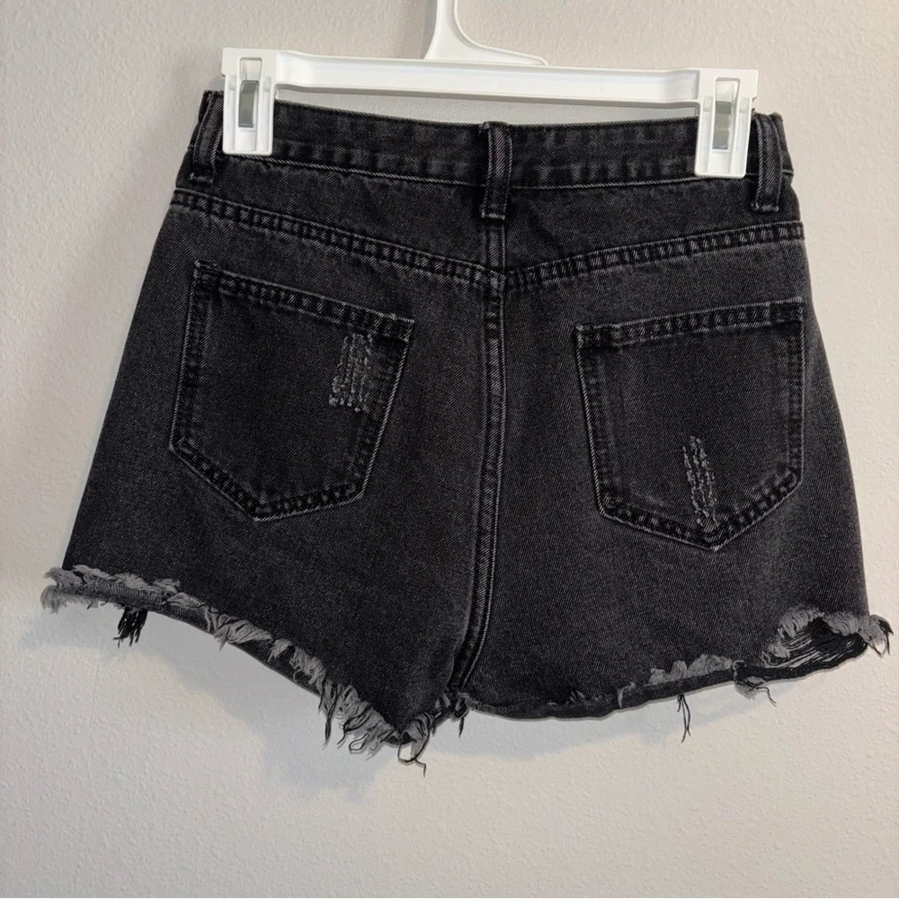 FALMER HERITAGE Jean shorts with distress Size S - Picture 5 of 6